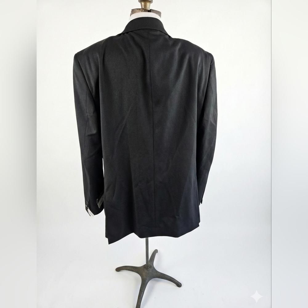 Stafford Men's Dark Blazer 52L - Picture 3 of 7